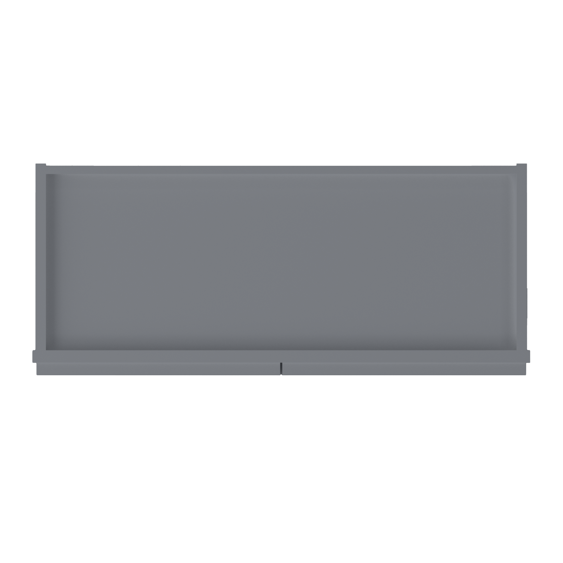 Wall Kitchen Cabinet W3012 Colonial Gray LessCare 30 in. width 12 in. height 12 in. depth - Kitchen Cabinets