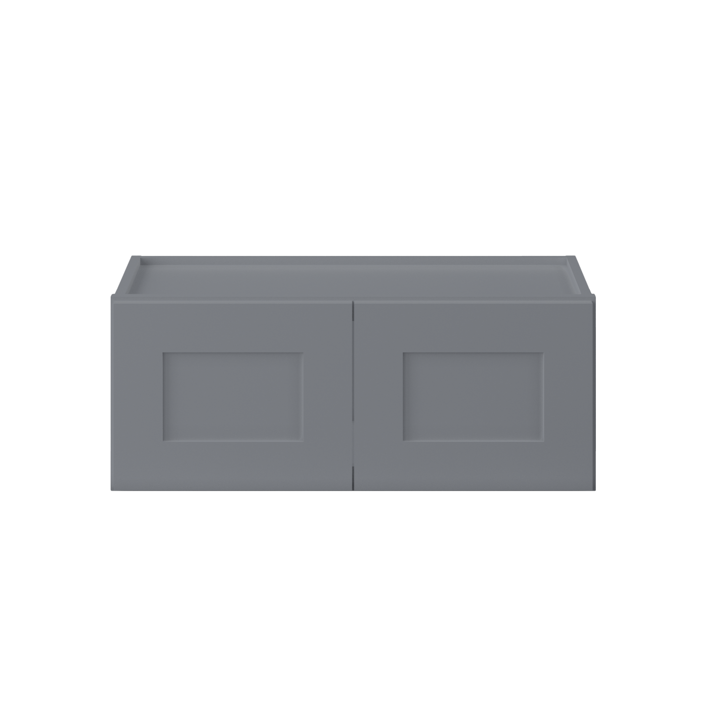 Wall Kitchen Cabinet W3012 Colonial Gray LessCare 30 in. width 12 in. height 12 in. depth - Kitchen Cabinets