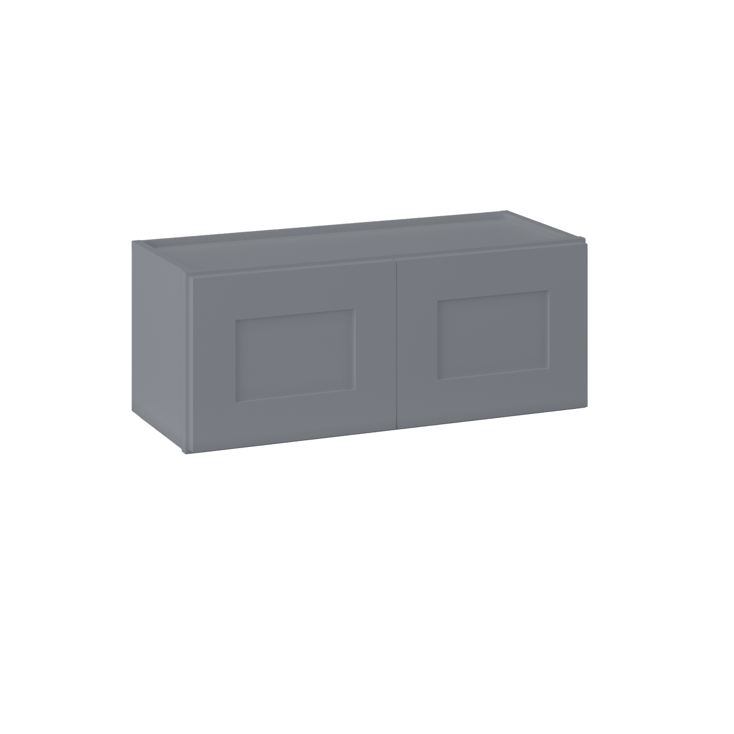 Wall Kitchen Cabinet W3012 Colonial Gray LessCare 30 in. width 12 in. height 12 in. depth - Kitchen Cabinets