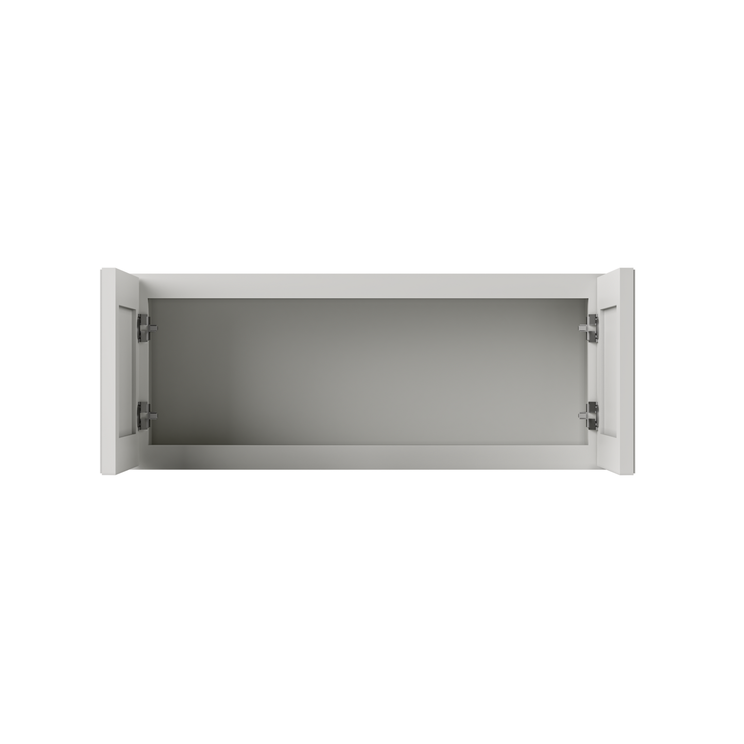 Wall Kitchen Cabinet W3012 Milan Pearl 30 in. width 12 in. height 12 in. depth - Kitchen Cabinets