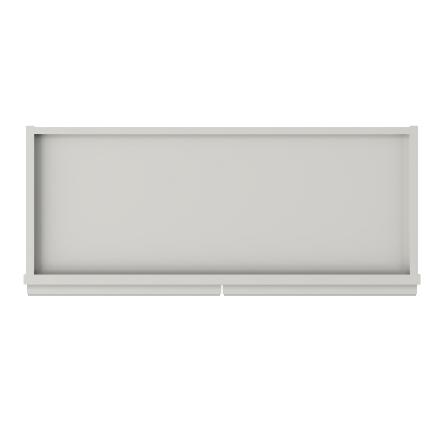 Wall Kitchen Cabinet W3012 Milan Pearl 30 in. width 12 in. height 12 in. depth - Kitchen Cabinets
