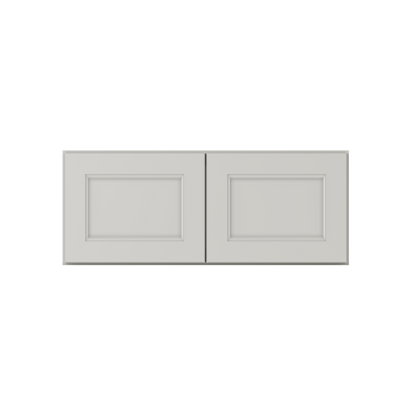 Wall Kitchen Cabinet W3012 Milan Pearl 30 in. width 12 in. height 12 in. depth - Kitchen Cabinets