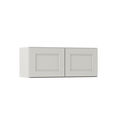 Wall Kitchen Cabinet W3012 Milan Pearl 30 in. width 12 in. height 12 in. depth - Kitchen Cabinets