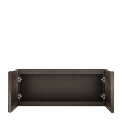 Wall Kitchen Cabinet W3012 Milan Slate 30 in. width 12 in. height 12 in. depth - Kitchen Cabinets