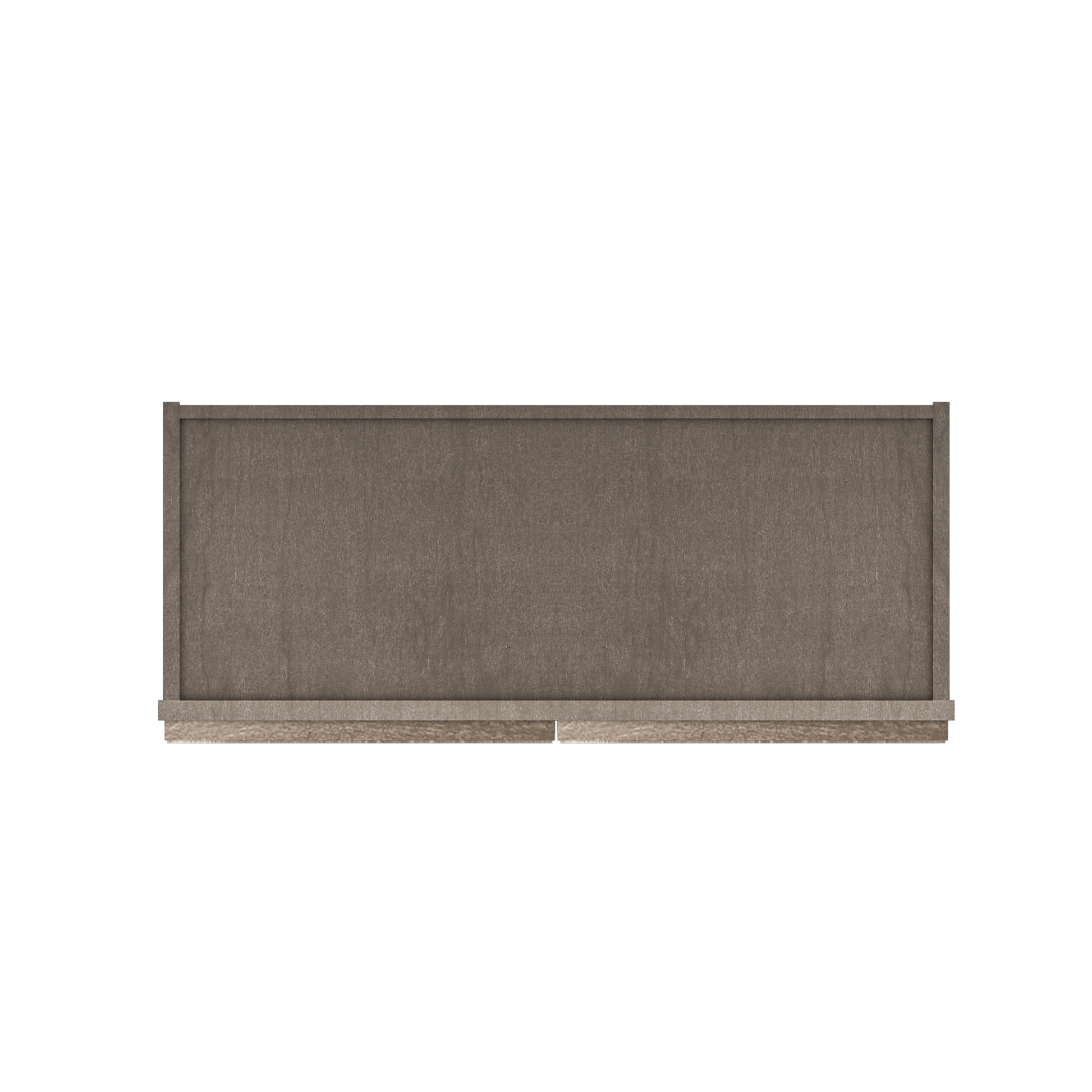 Wall Kitchen Cabinet W3012 Milan Slate 30 in. width 12 in. height 12 in. depth - Kitchen Cabinets