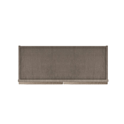Wall Kitchen Cabinet W3012 Milan Slate 30 in. width 12 in. height 12 in. depth - Kitchen Cabinets