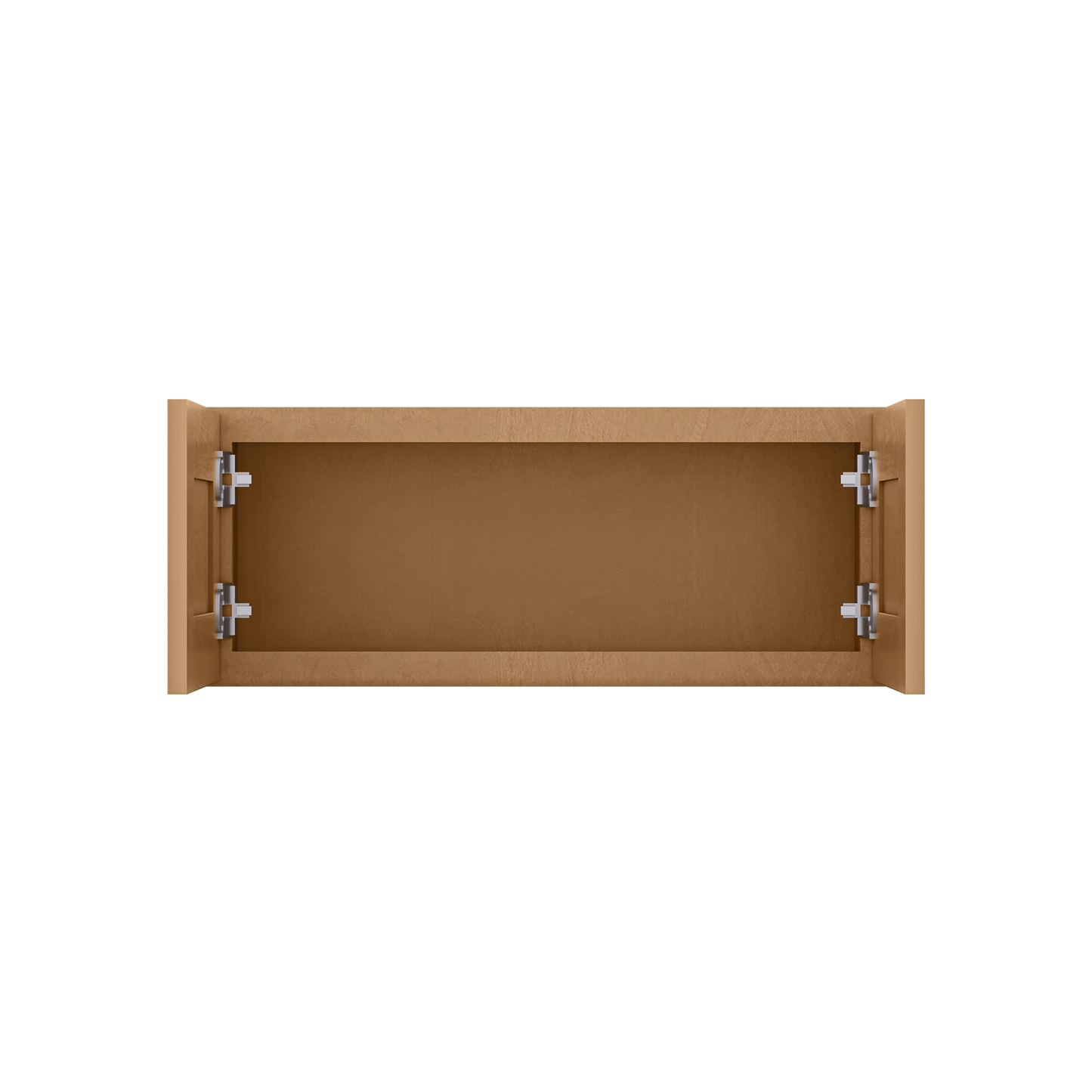 Wall Kitchen Cabinet W3012 Shaker Toffee LessCare 30 in. width 12 in. height 12 in. depth - Kitchen Cabinets
