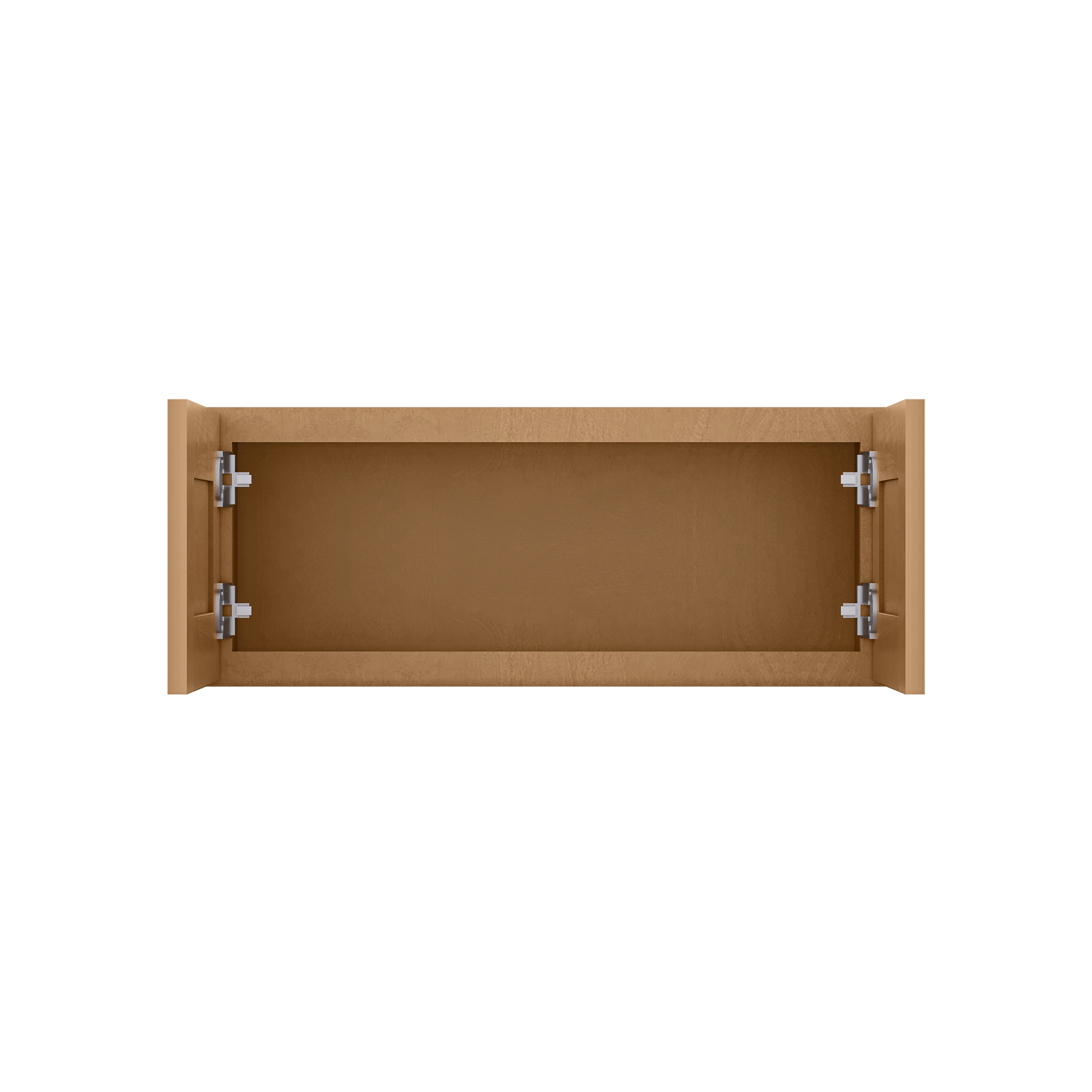 Wall Kitchen Cabinet W3012 Shaker Toffee LessCare 30 in. width 12 in. height 12 in. depth - Kitchen Cabinets