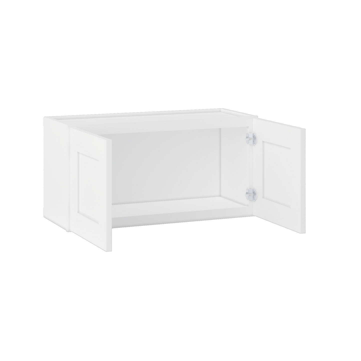 Wall Kitchen Cabinet W3015 Alpina White LessCare 30 in. width 15 in. height 12 in. depth - Kitchen Cabinets