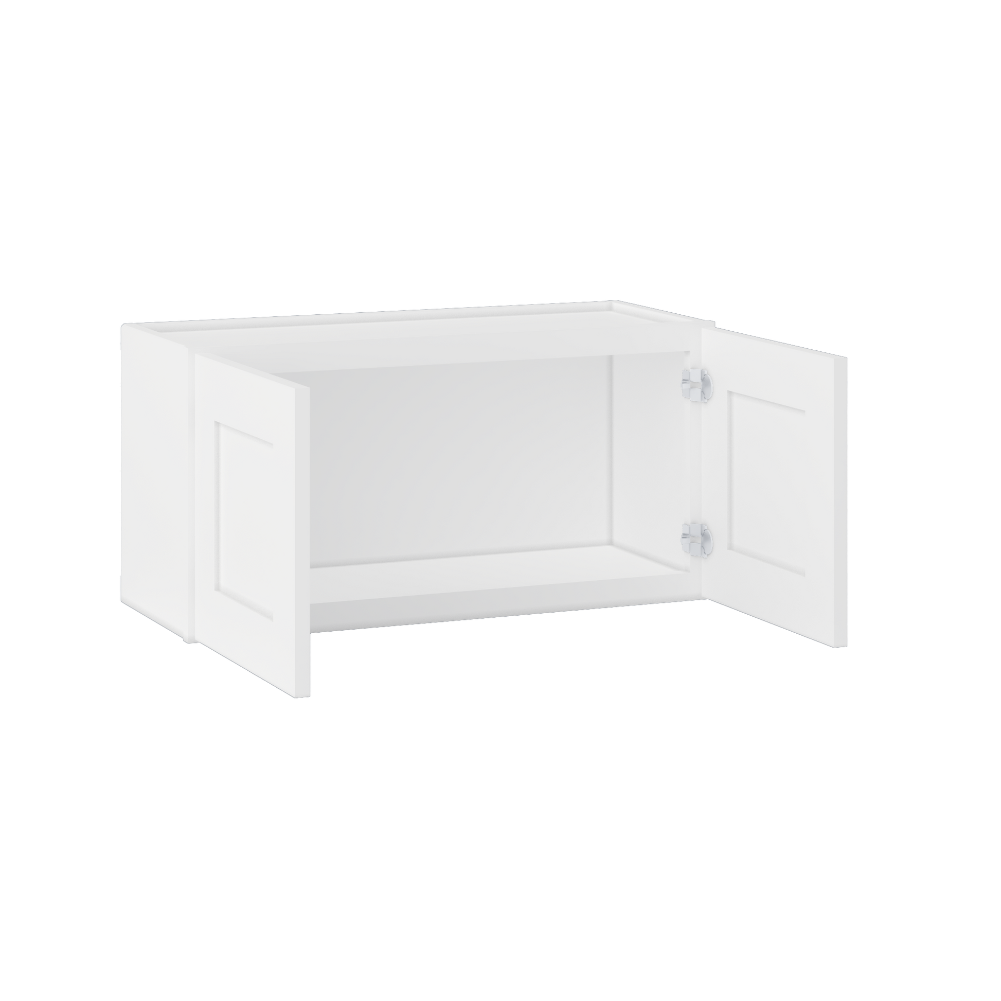 Wall Kitchen Cabinet W3015 Alpina White LessCare 30 in. width 15 in. height 12 in. depth - Kitchen Cabinets