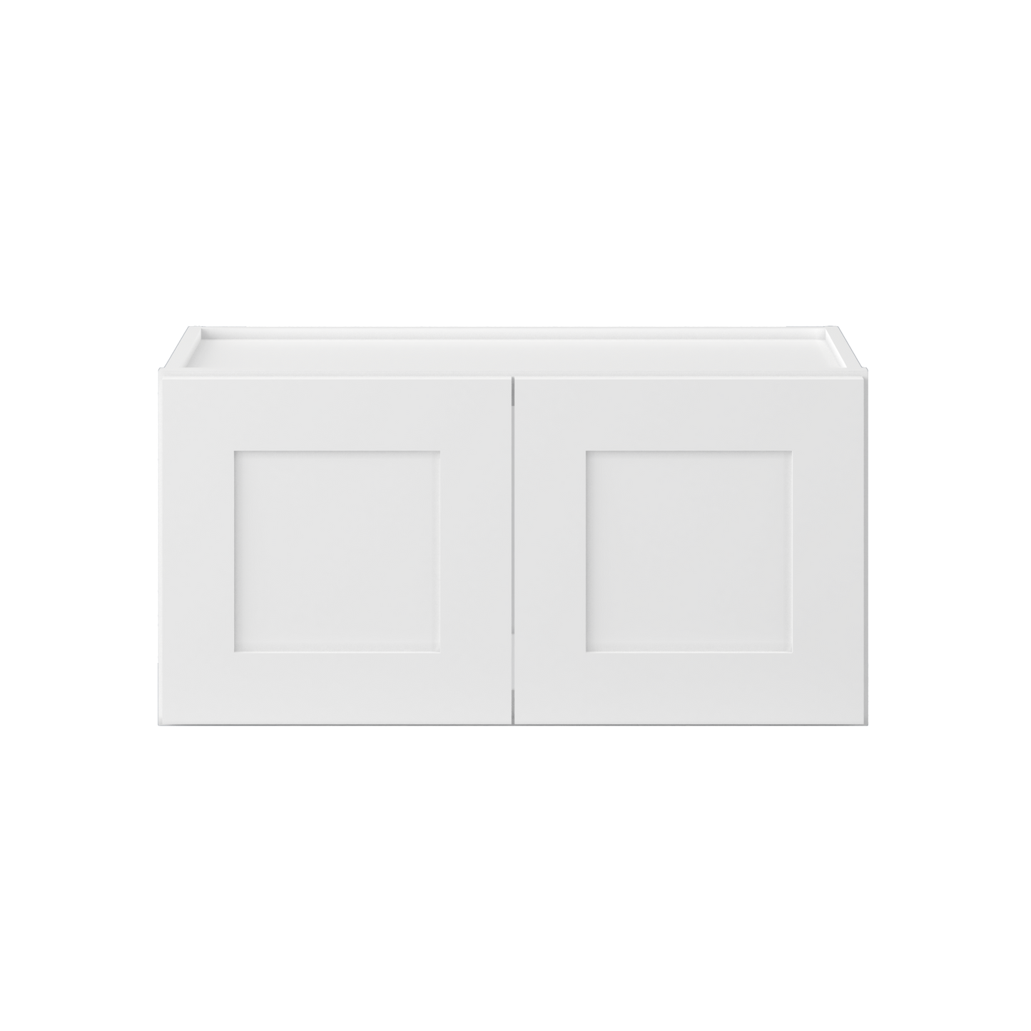Wall Kitchen Cabinet W3015 Alpina White LessCare 30 in. width 15 in. height 12 in. depth - Kitchen Cabinets