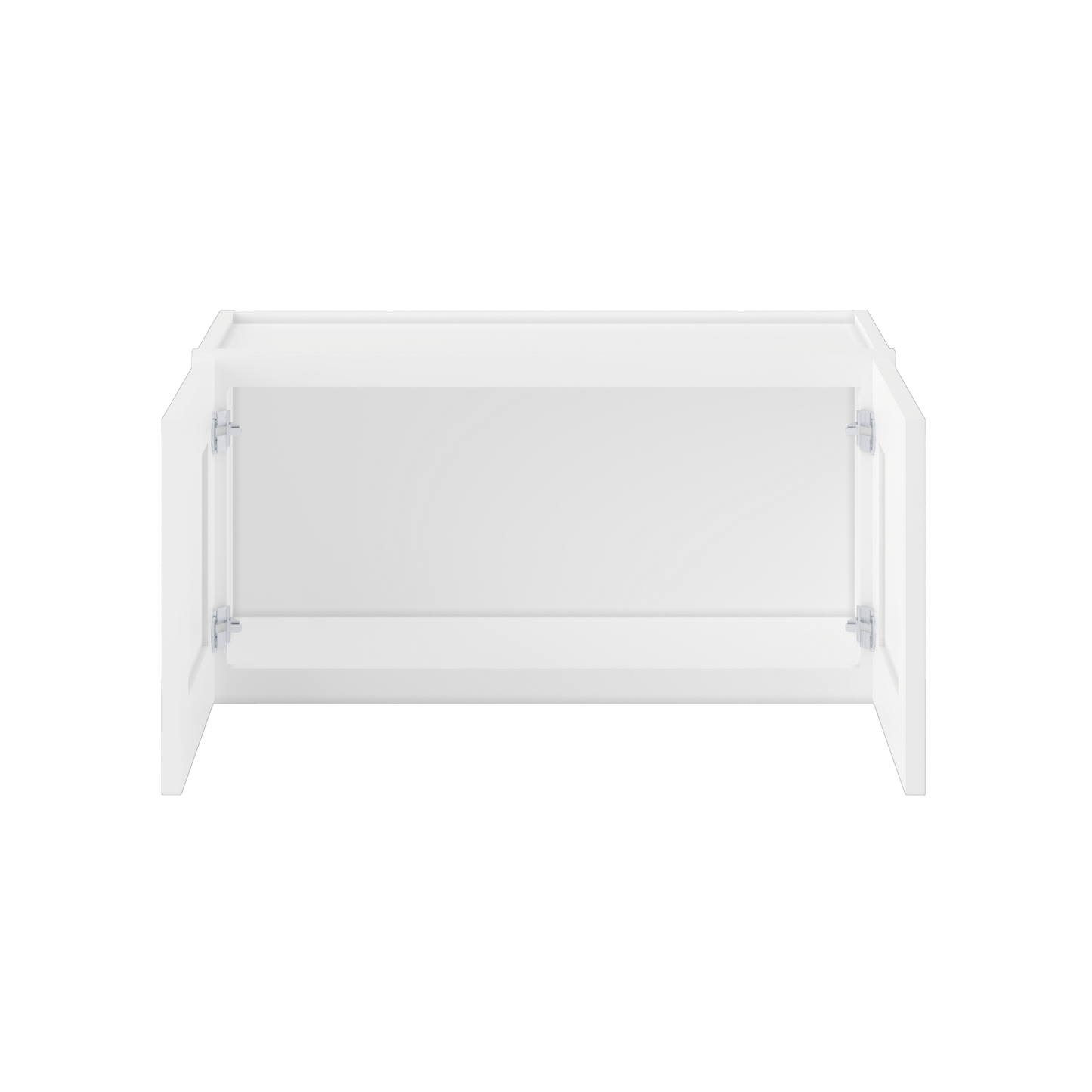 Wall Kitchen Cabinet W3015 Alpina White LessCare 30 in. width 15 in. height 12 in. depth - Kitchen Cabinets