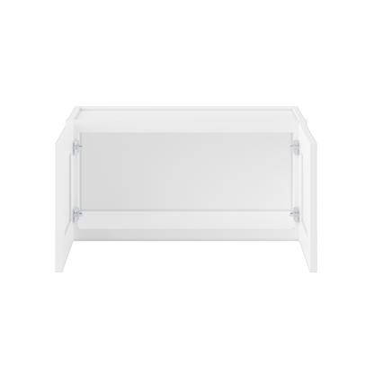 Wall Kitchen Cabinet W3015 Alpina White LessCare 30 in. width 15 in. height 12 in. depth - Kitchen Cabinets