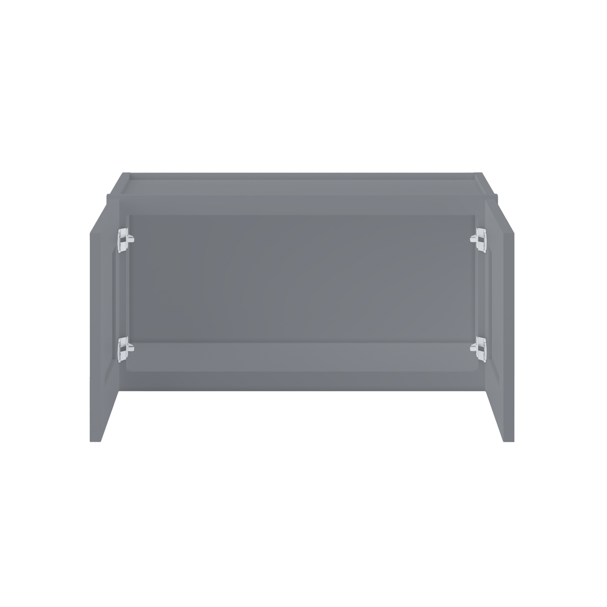 Wall Kitchen Cabinet W3015 Colonial Gray LessCare 30 in. width 15 in. height 12 in. depth - Kitchen Cabinets