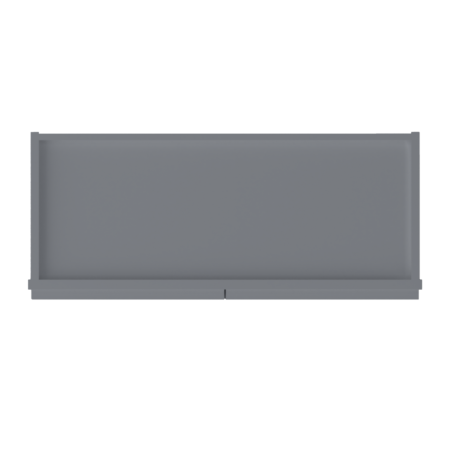 Wall Kitchen Cabinet W3015 Colonial Gray LessCare 30 in. width 15 in. height 12 in. depth - Kitchen Cabinets