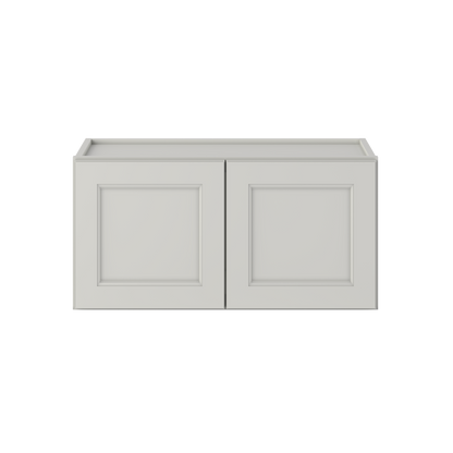 Wall Kitchen Cabinet W3015 Milan Pearl 30 in. width 15 in. height 12 in. depth - Kitchen Cabinets