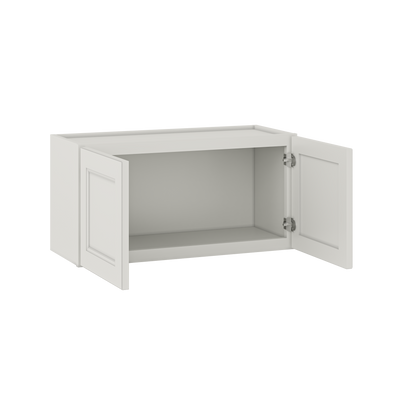 Wall Kitchen Cabinet W3015 Milan Pearl 30 in. width 15 in. height 12 in. depth - Kitchen Cabinets