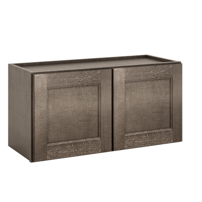 Wall Kitchen Cabinet W3015 Milan Slate 30 in. width 15 in. height 12 in. depth - Kitchen Cabinets