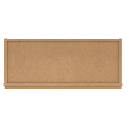 Wall Kitchen Cabinet W3015 Shaker Toffee LessCare 30 in. width 15 in. height 12 in. depth - Kitchen Cabinets