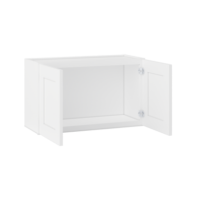 Wall Kitchen Cabinet W3018 Alpina White LessCare 30 in. width 18 in. height 12 in. depth Kitchen Cabinets