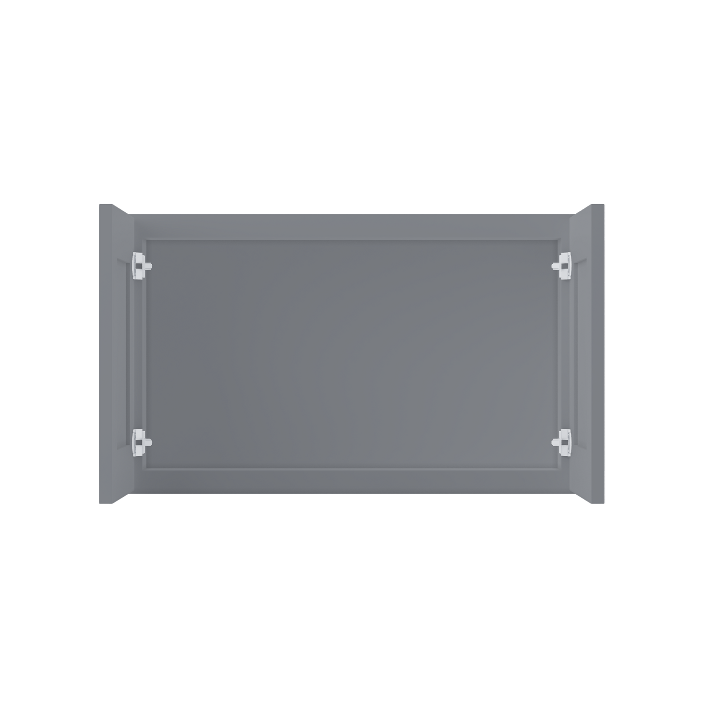 Wall Kitchen Cabinet W3018 Colonial Gray LessCare 30 in. width 18 in. height 12 in. depth - Kitchen Cabinets