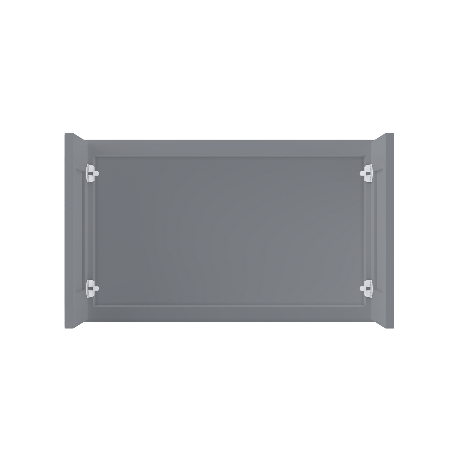 Wall Kitchen Cabinet W3018 Colonial Gray LessCare 30 in. width 18 in. height 12 in. depth - Kitchen Cabinets