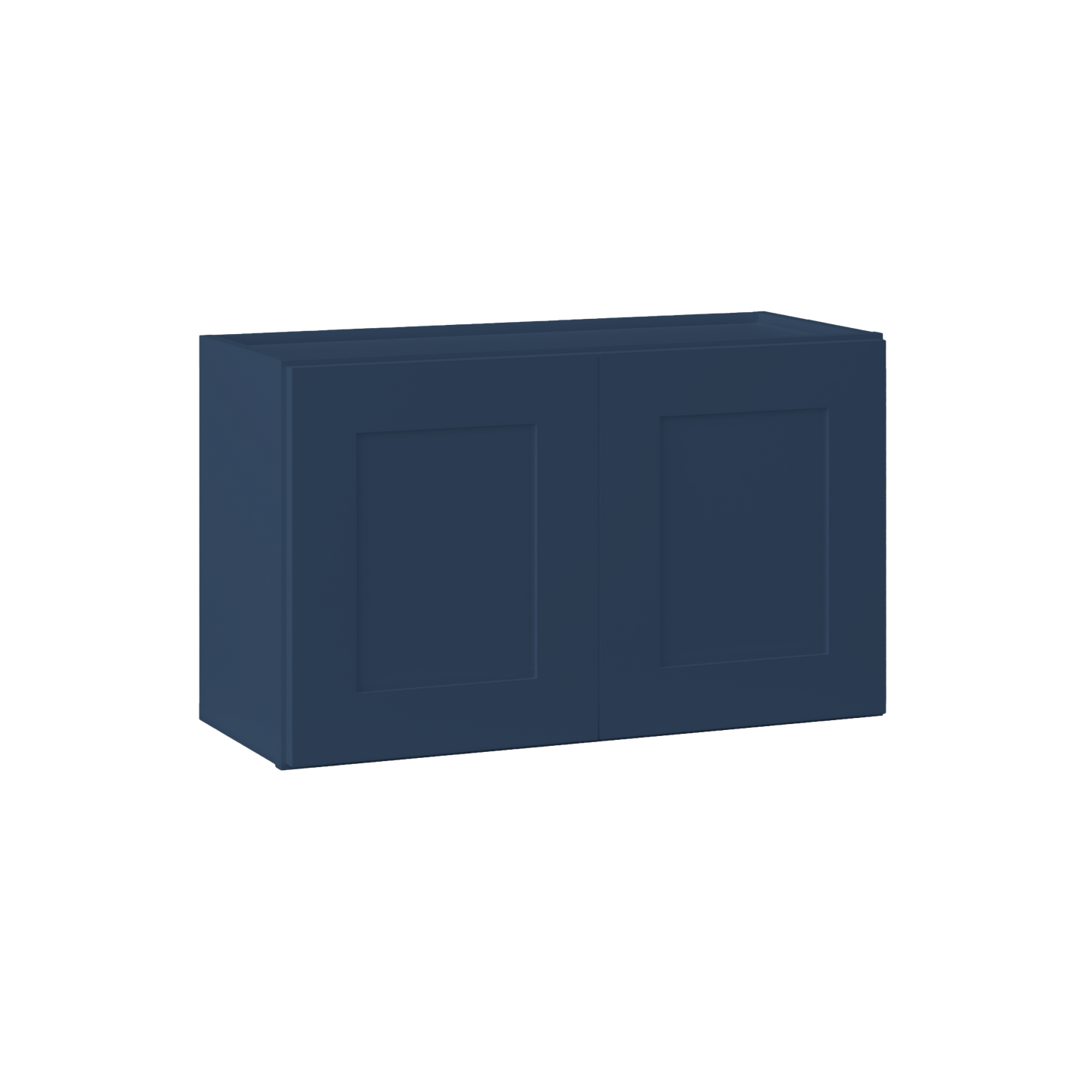 Wall Kitchen Cabinet W3018 Danbury Blue LessCare 30 in. width 18 in. height 12 in. depth - Kitchen Cabinets
