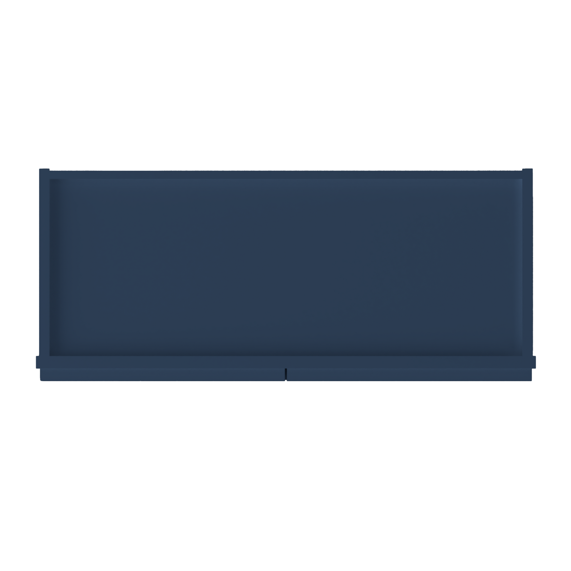 Wall Kitchen Cabinet W3018 Danbury Blue LessCare 30 in. width 18 in. height 12 in. depth - Kitchen Cabinets