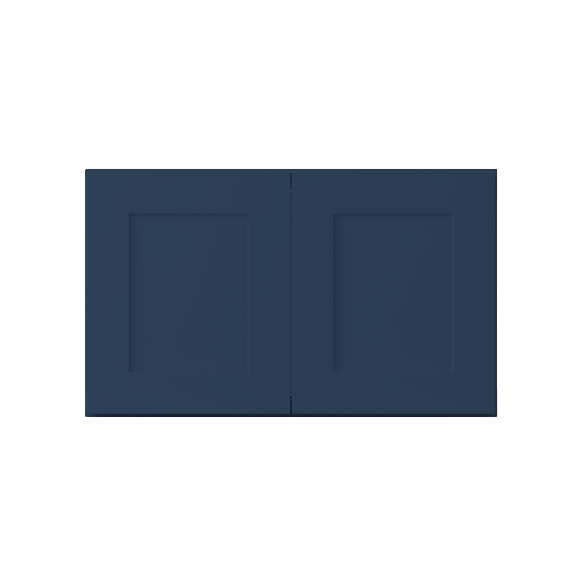 Wall Kitchen Cabinet W3018 Danbury Blue LessCare 30 in. width 18 in. height 12 in. depth - Kitchen Cabinets