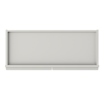 Wall Kitchen Cabinet W3018 Milan Pearl 30 in. width 18 in. height 12 in. depth - Kitchen Cabinets