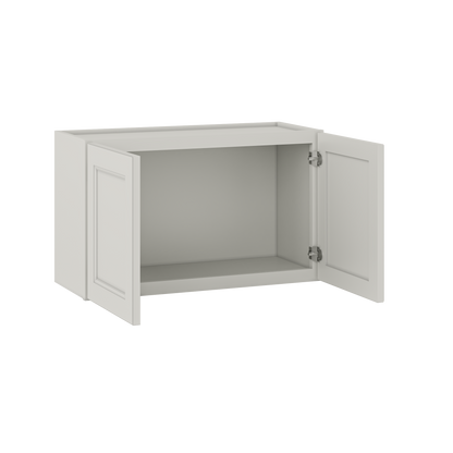 Wall Kitchen Cabinet W3018 Milan Pearl 30 in. width 18 in. height 12 in. depth - Kitchen Cabinets