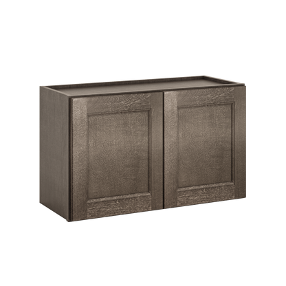 Wall Kitchen Cabinet W3018 Milan Slate 30 in. width 18 in. height 12 in. depth - Kitchen Cabinets