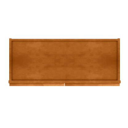 Wall Kitchen Cabinet W3018 Newport LessCare 30 in. width 18 in. height 12 in. depth - Kitchen Cabinets