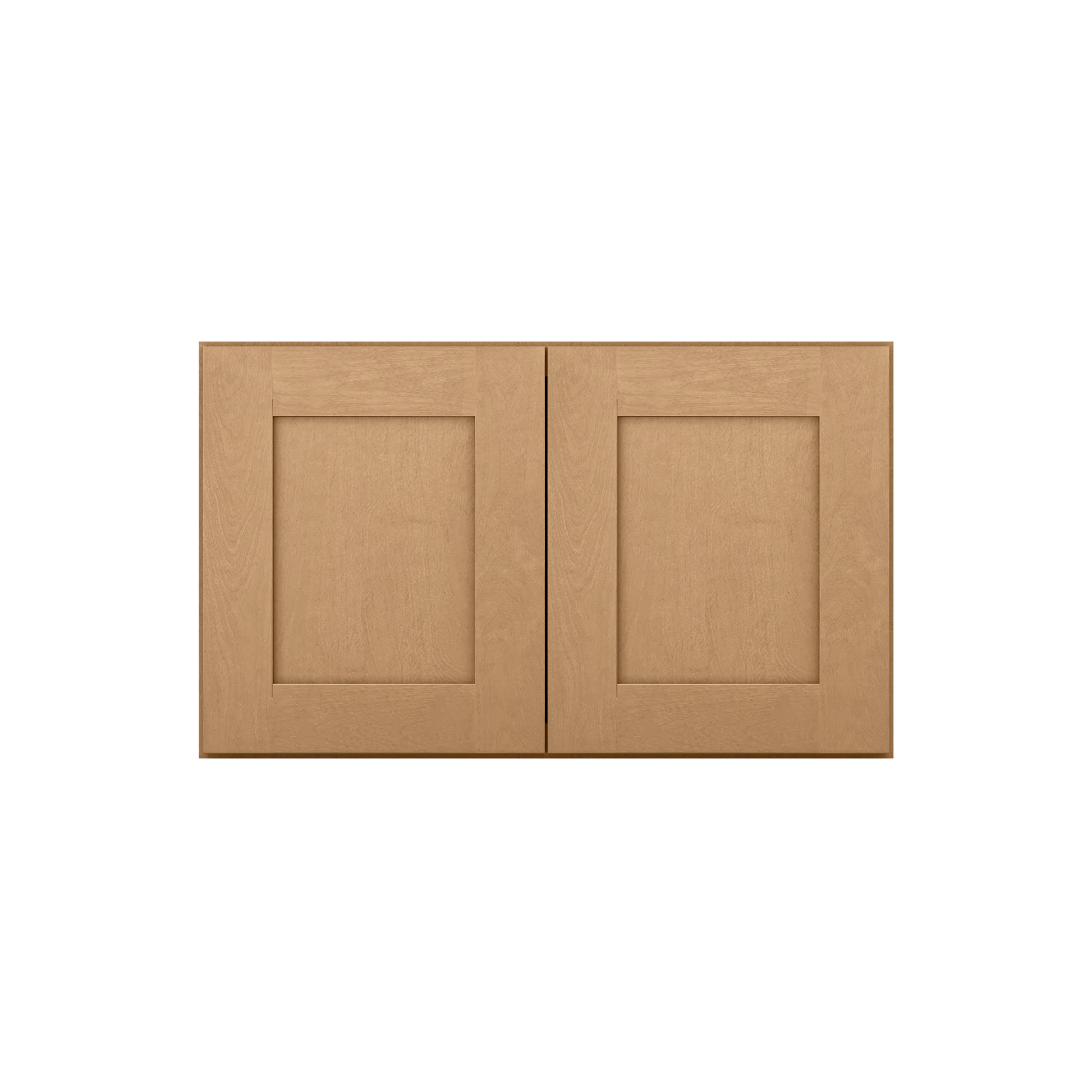 Wall Kitchen Cabinet W3018 Shaker Toffee LessCare 30 in. width 18 in. height 12 in. depth - Kitchen Cabinets