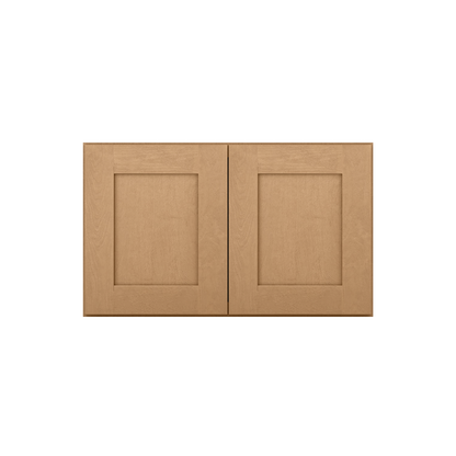 Wall Kitchen Cabinet W3018 Shaker Toffee LessCare 30 in. width 18 in. height 12 in. depth - Kitchen Cabinets