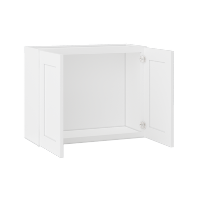 Wall Kitchen Cabinet W3024 Alpina White LessCare 30 in. width 24 in. height 12 in. depth Kitchen Cabinets