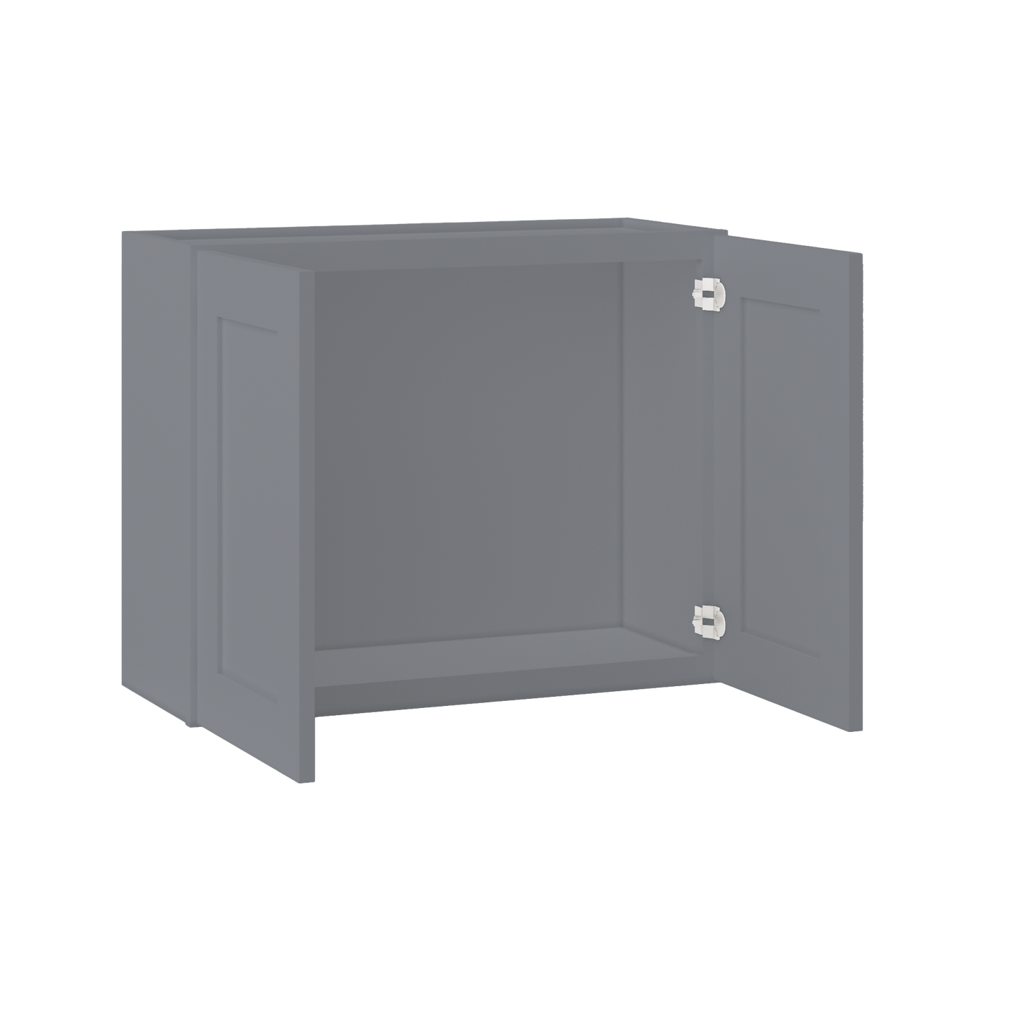 Wall Kitchen Cabinet W3024 Colonial Gray LessCare 30 in. width 24 in. height 12 in. depth - Kitchen Cabinets