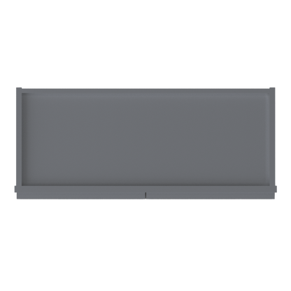 Wall Kitchen Cabinet W3024 Colonial Gray LessCare 30 in. width 24 in. height 12 in. depth - Kitchen Cabinets