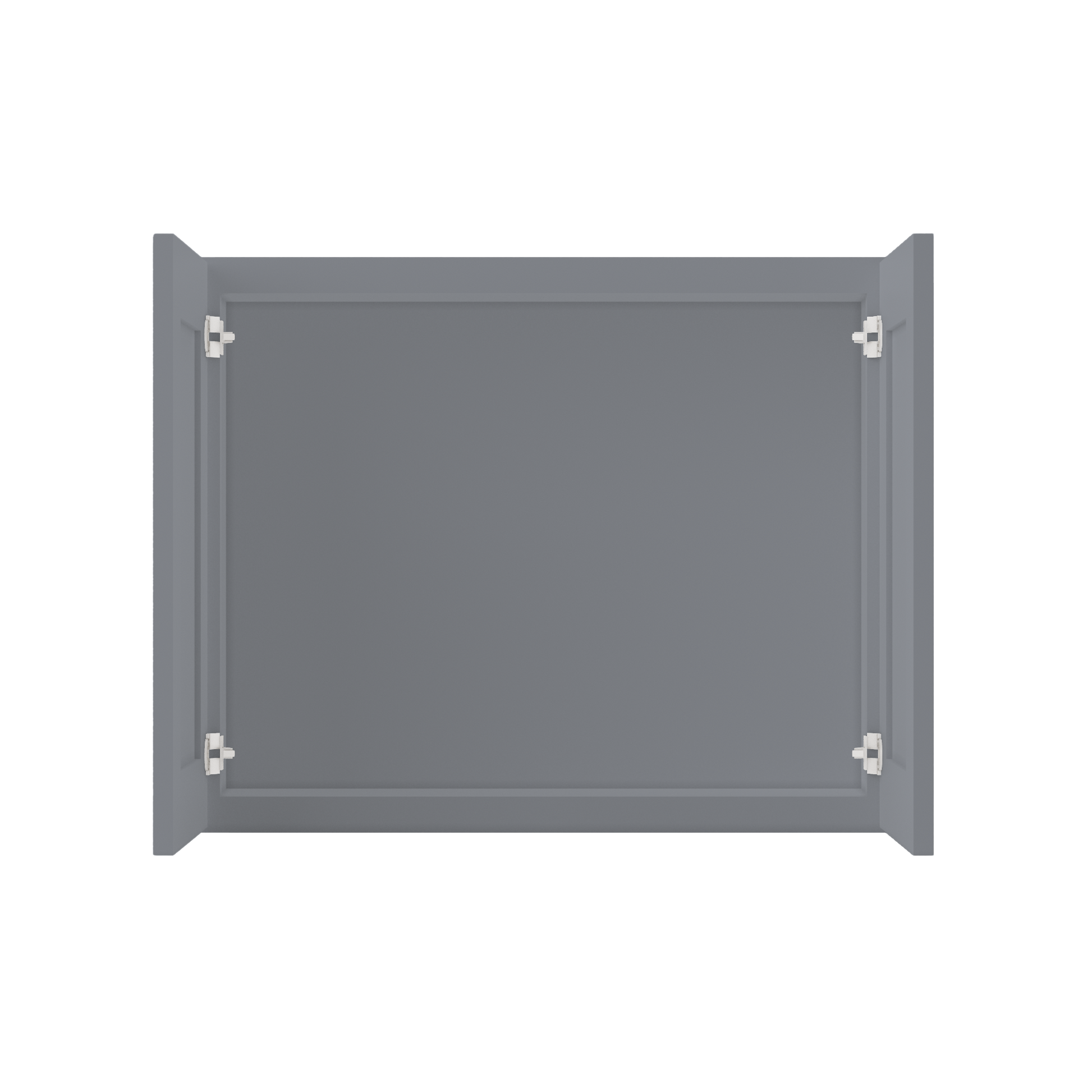 Wall Kitchen Cabinet W3024 Colonial Gray LessCare 30 in. width 24 in. height 12 in. depth - Kitchen Cabinets