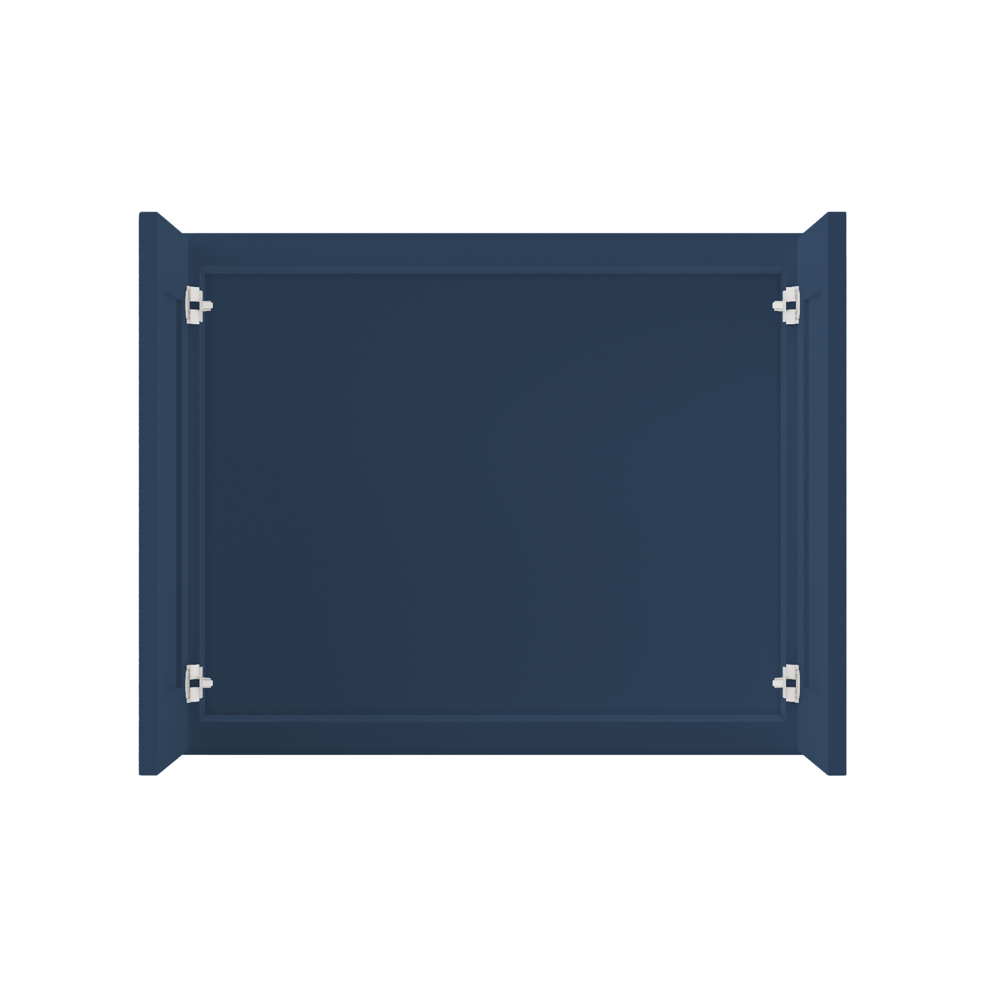 Wall Kitchen Cabinet W3024 Danbury Blue LessCare 30 in. width 24 in. height 12 in. depth - Kitchen Cabinets