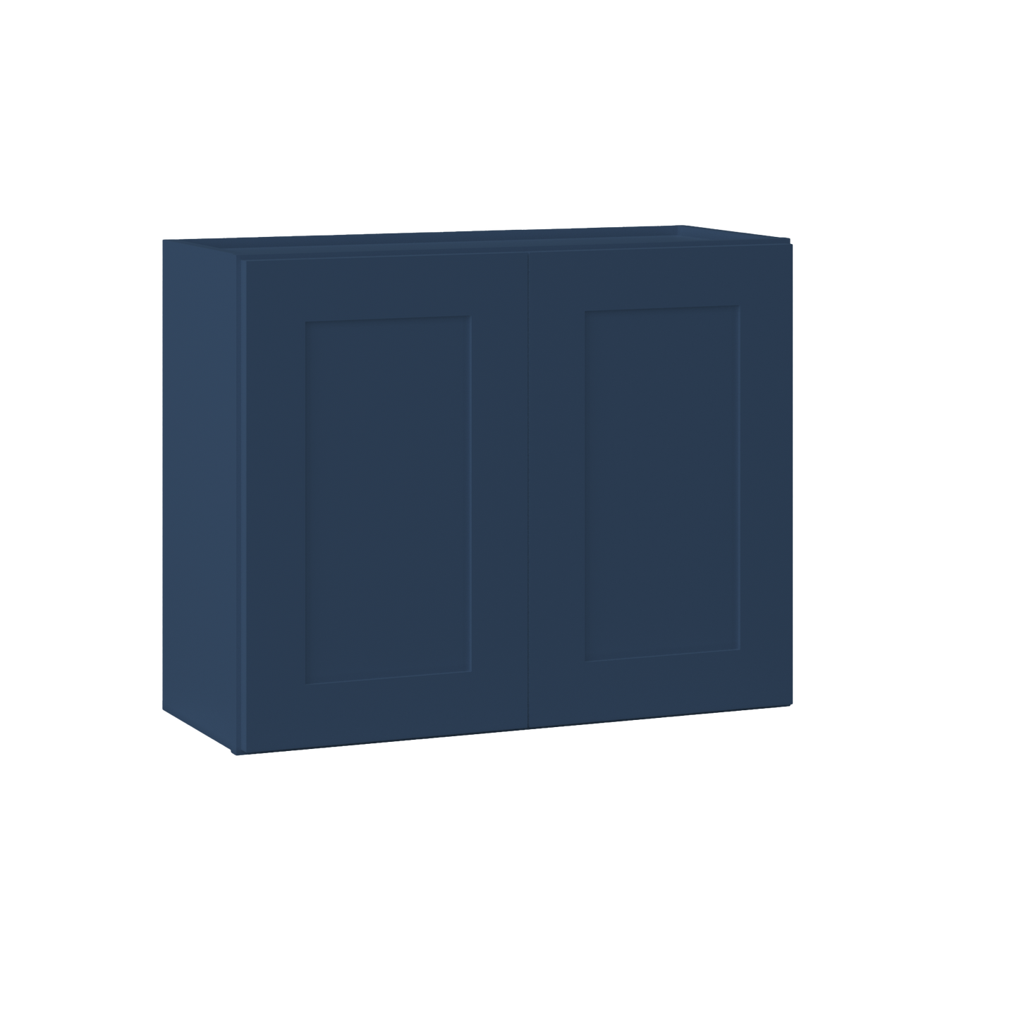 Wall Kitchen Cabinet W3024 Danbury Blue LessCare 30 in. width 24 in. height 12 in. depth - Kitchen Cabinets