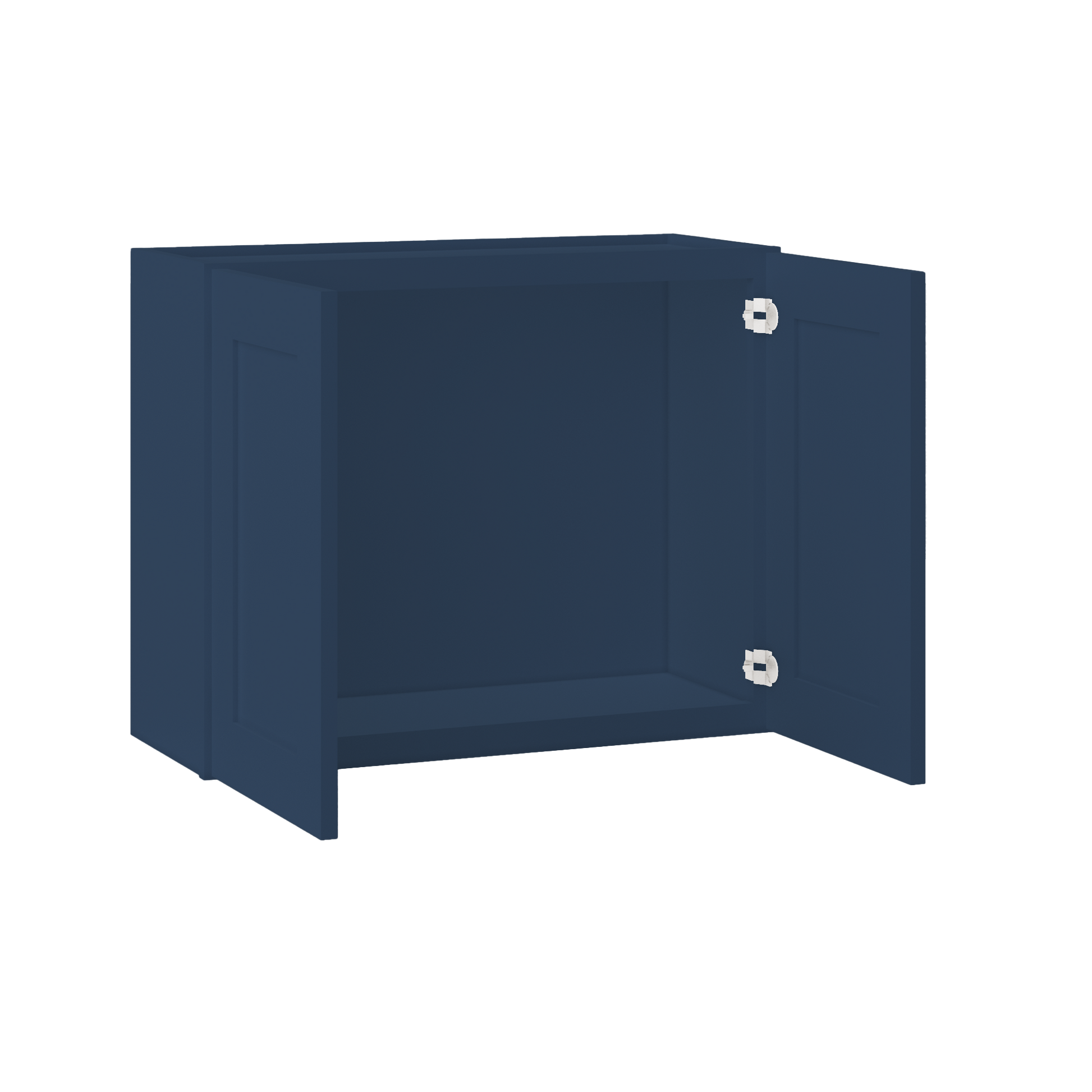 Wall Kitchen Cabinet W3024 Danbury Blue LessCare 30 in. width 24 in. height 12 in. depth - Kitchen Cabinets