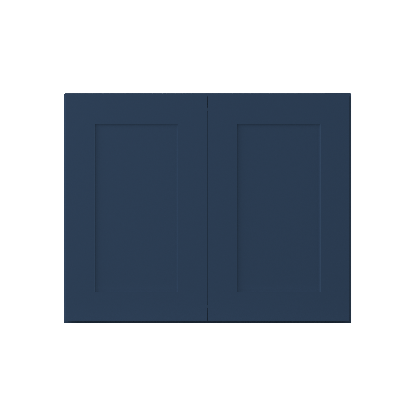 Wall Kitchen Cabinet W3024 Danbury Blue LessCare 30 in. width 24 in. height 12 in. depth - Kitchen Cabinets