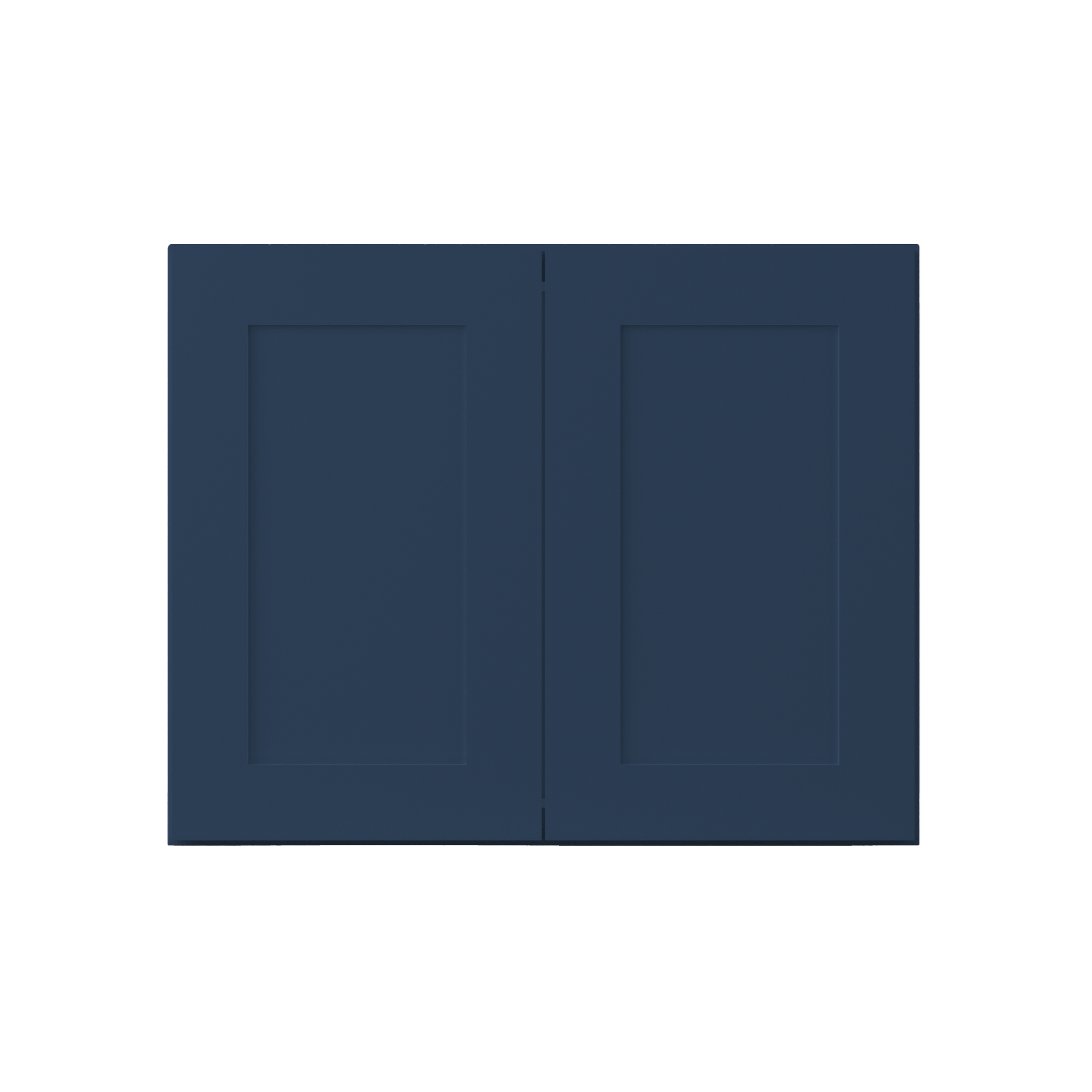 Wall Kitchen Cabinet W3024 Danbury Blue LessCare 30 in. width 24 in. height 12 in. depth - Kitchen Cabinets