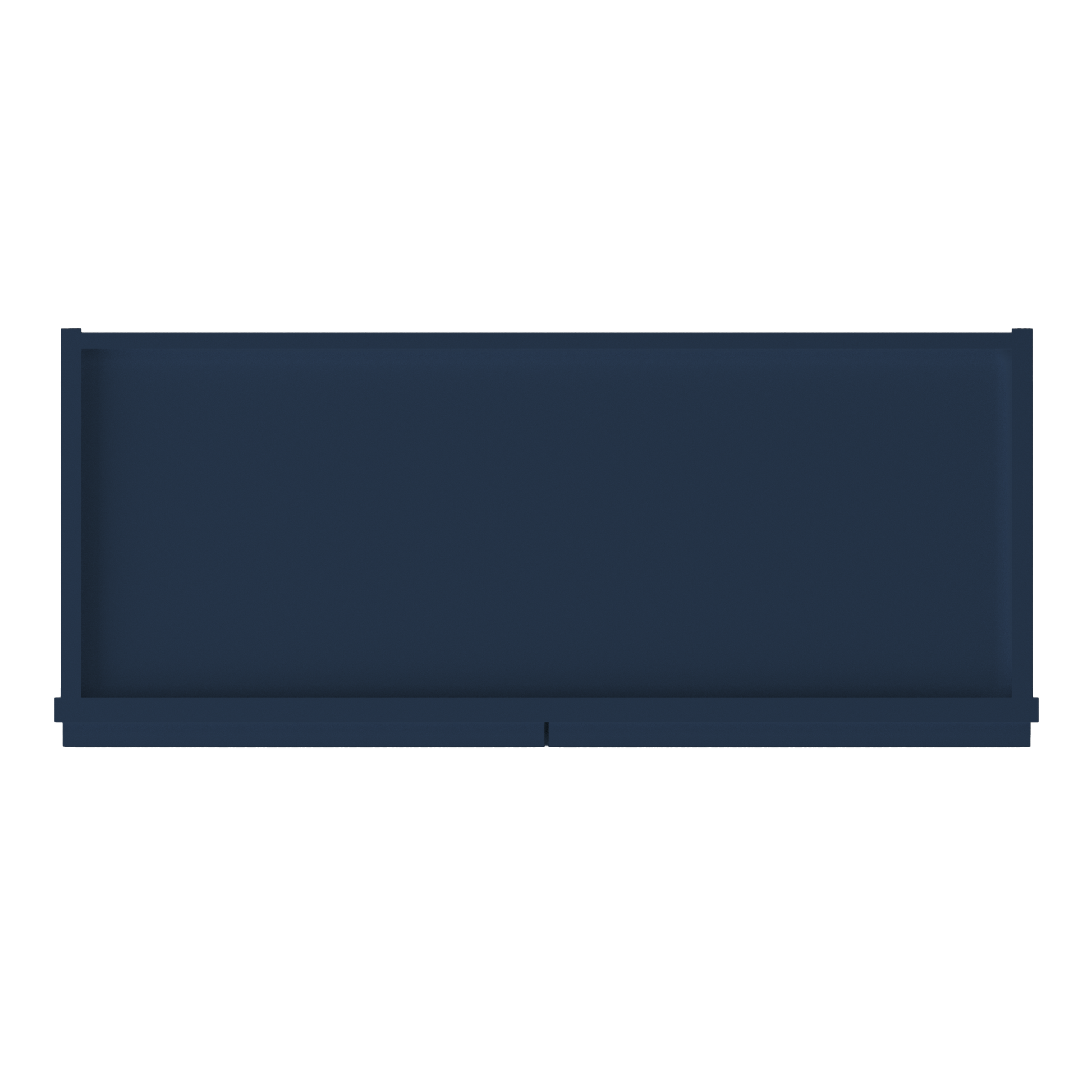 Wall Kitchen Cabinet W3024 Danbury Blue LessCare 30 in. width 24 in. height 12 in. depth - Kitchen Cabinets