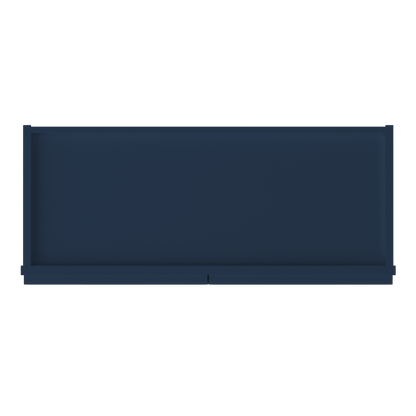 Wall Kitchen Cabinet W3024 Danbury Blue LessCare 30 in. width 24 in. height 12 in. depth - Kitchen Cabinets