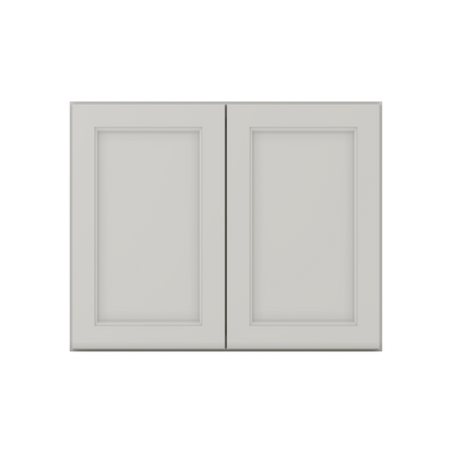 Wall Kitchen Cabinet W3024 Milan Pearl 30 in. width 24 in. height 12 in. depth - Kitchen Cabinets
