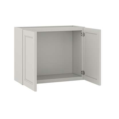 Wall Kitchen Cabinet W3024 Milan Pearl 30 in. width 24 in. height 12 in. depth - Kitchen Cabinets