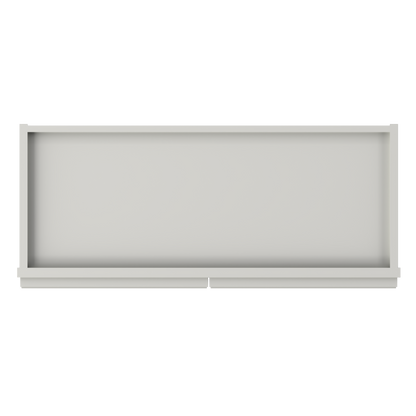 Wall Kitchen Cabinet W3024 Milan Pearl 30 in. width 24 in. height 12 in. depth - Kitchen Cabinets