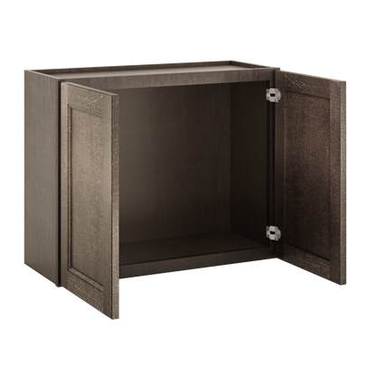 Wall Kitchen Cabinet W3024 Milan Slate 30 in. width 24 in. height 12 in. depth - Kitchen Cabinets